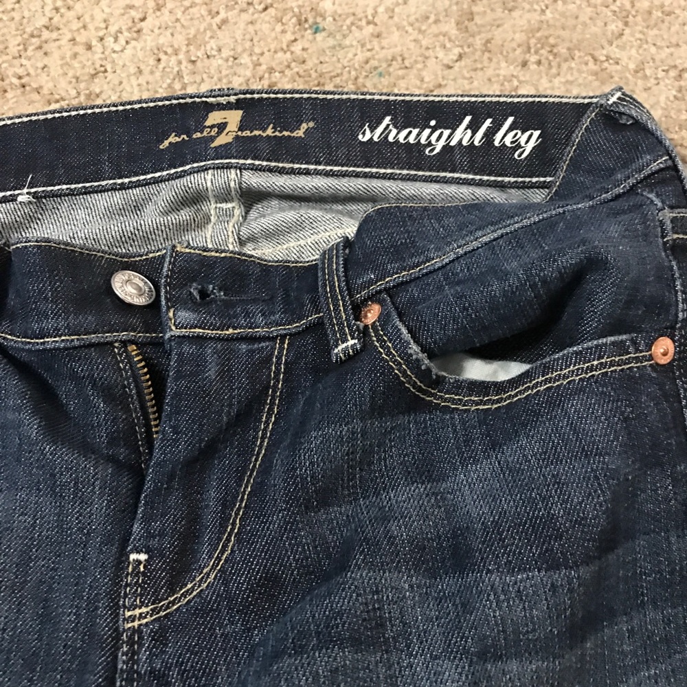 Woman seven jeans straight leg